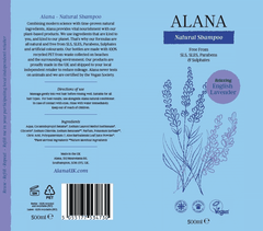 Alana Natural Shampoo Relaxing English Lavender 500ml