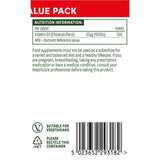 Natures Aid Vitamin D3 High Strength 1000iu (25ug) 180s