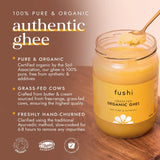 Fushi Grass-Fed Organic Ghee 420g