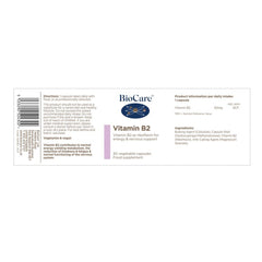 BioCare Vitamin B2 30s