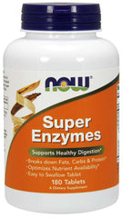 NOW Foods Super Enzymes - 180 Tablets