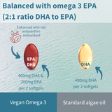 Igennus Pure & Essential Concentrated Vegan Omega-3 & Astaxanthin 60s