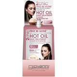 Giovanni 2chic Frizz Be Gone Hot Oil Hair Treatment Shea Butter + Sweet Almond Oil 49g