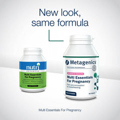 Metagenics Multi Essentials for Pregnancy 60s (Formerly Nutri Adv. NUT-3257)