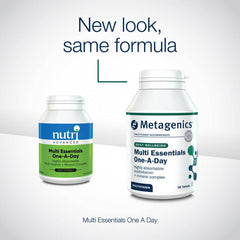 Metagenics Multi Essentials One-A-Day 60s (Formerly Nutri Adv. NUT-3251)