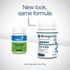 Metagenics Multi Essentials One-A-Day 30s (Formerly Nutri Adv. NUT-3250)