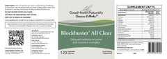 Good Health Naturally Blockbuster® All Clear 120s