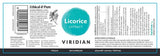 Viridian Licorice Extract 60s