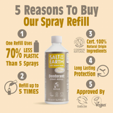 Salt of the Earth Amber & Sandalwood Deodorant Spray Refill 500ml