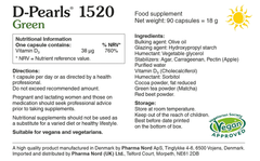 Pharma Nord D-Pearls Phyto 1520iu 90s