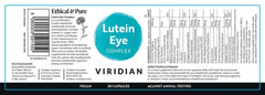 Viridian Lutein Eye Complex 30s