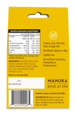 Wedderspoon ORGANIC Natural Manuka Honey Drops Lemon 120g