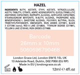 London Grace Nail Polish Hazel 12ml