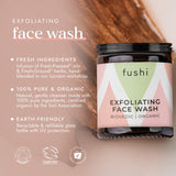 Fushi Exfoliating Face Wash BioVedic 150ml