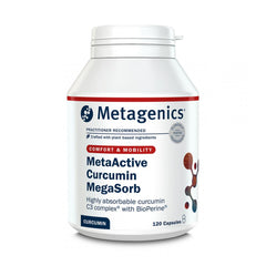 Metagenics MetaActive Curcumin Megasorb 120s (Formerly Nutri Adv. Curcumin Megasorb NUT-1502A)