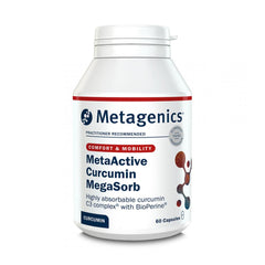 Metagenics MetaActive Curcumin Megasorb 60s (Formerly Nutri Adv. Cucumin Megasorb NUT-1502)
