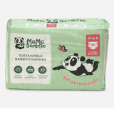 Mama Bamboo Sustainable Bamboo Nappies Size 2 (3-8kg 6-18lb) 30s