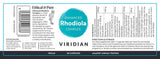 Viridian Enhanced Rhodiola Complex 30s