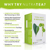 Nutratea Yerba Mate & Gotu Kola 20s