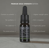 Kiki Health CBD Oil Premium Edition 2500mg CBD 10ml