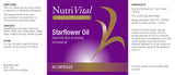 Nutrivital Starflower Oil 60s