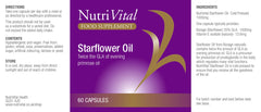 Nutrivital Starflower Oil 60s