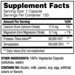 Enzyme Science Serrapeptase Pro 120s
