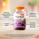 Bio-Kult Teens 13+ 3 in 1 Biotic Blend Multivitamins & Zinc Blackcurrant Flavour 30 Gummies