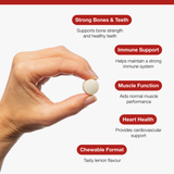 Metagenics Vitamin D3 with K2 Chewable 56s