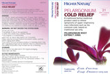 Higher Nature Pelargonium Cold Relief 21's