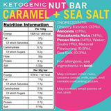 Fatt Caramel + Sea Salt Ketogenic Nut Bar 20x30g CASE