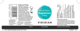 Viridian High Potency Magnesium 300mg 120s