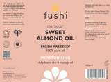 Fushi Organic Sweet Almond Oil 100ml