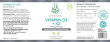 Cytoplan Vitamin D3 + K2 (Vegan) 60s