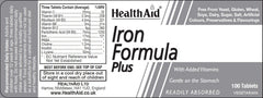 Health Aid Iron Formula Plus 100s