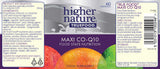 Higher Nature True Food Maxi Co Q10 30's