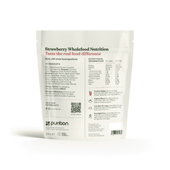 Purition Wholefood Nutrition Strawberry Vegan 250g