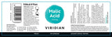 Viridian Malic Acid 550mg 90s