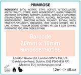 London Grace Nail Polish Primrose 12ml