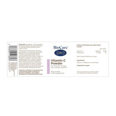 BioCare Vitamin C Powder 60g