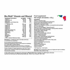 Pharma Nord Bio-Multi Vitamin and Mineral 60s