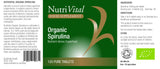 Nutrivital Organic Spirulina Tablets 120s