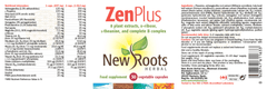 New Roots Herbal ZenPlus 30s