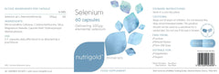 Nutrigold Selenium 100ug 60s