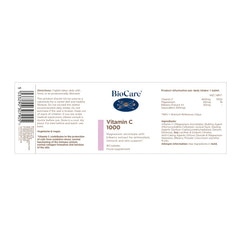BioCare Vitamin C 1000 (Tablets) 90s