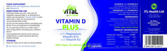 ITL Health Vitamin D Plus 60s