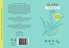 Alana Natural Body Wash Hydrating Aloe Vera & Avocado 500ml