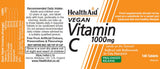 Health Aid Vegan Vitamin C 1000mg Prolonged Release 100s