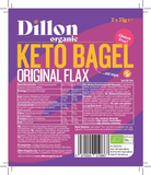 Dillon Organic Keto Bagel Original Flax 150g