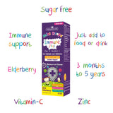 Natures Aid Mini Drops Immune Plus with Elderberry (Zinc & Vitamin C) for infants & children 50ml